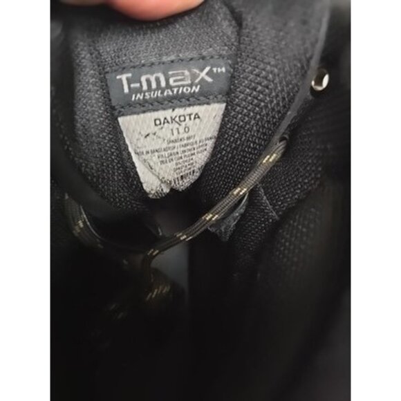 DAKOTA Men's 8'' 877 STEEL TOE STEEL PLATE SAFETY WORK BOOTS Black Size 11M - Picture 5 of 9